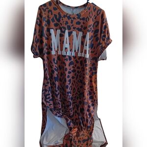 0xl leopard dress